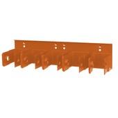 Kabelabroller 5-fach 105x440x121, orange